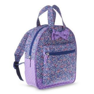 Cherokee Toddler Girls Floral Backpack   Purple