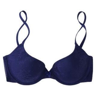 Gilligan & OMalley Womens Favorite Lace Lightly Lined Bra   Oxygen Blue 38B