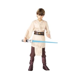 Star Wars Jedi Deluxe Child Costume, Brown, Boys