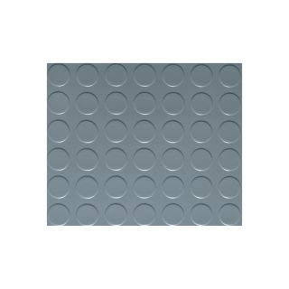 G Floor Garage/Shop Floor Coverings   10ft. x 24ft., Coin Design, Slate Gray,