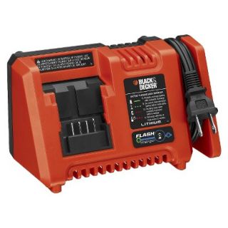 Black & Decker Lithium Ion Fast Charger with Flash Charge