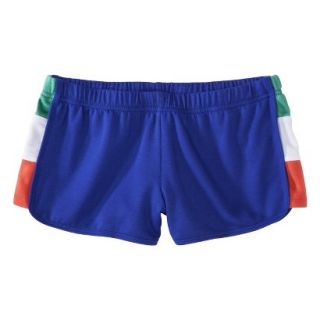 Mossimo Supply Co. Juniors Colorblock Knit Short   Royal Blue XL(15 17)