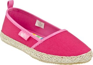 Girls Hanna Andersson Emelie   Pink Flower Canvas Casual Shoes