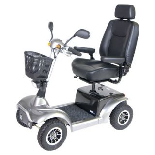 Prowler 3410 4 Wheel Full Size Scooter   20 Captains Seat, Metallic Gray
