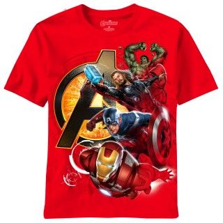 The Avengers Red T Shirt