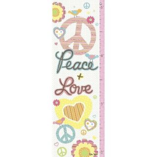 Oopsy Daisy too Peace Girl Growth Chart   13x39