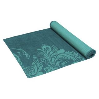 Gaiam Grippy Yoga Towel   Blue