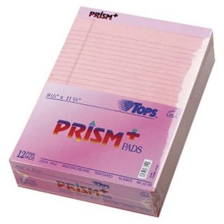 TOPS Prism Plus Colored Writing Pads, Letter   Pink (50 Sheets Per Pad)