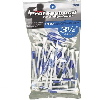 Pts Pro Length Plus Golf Tees 3 1/4 inch Pack Of 75
