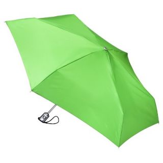 totes Mini Auto Open Umbrella   Apple Green