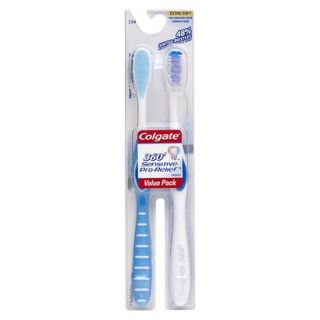 Colgate 360 Sensitive Pro Relief Toothbrush 2pk
