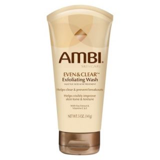 Ambi Skincare Even & Clear Exfoliating Wash   5 oz