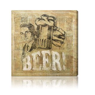 Oliver Gal Beer Canvas Wall Art