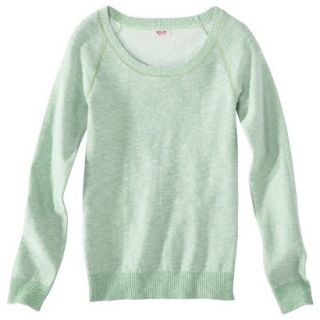 Mossimo Supply Co. Juniors Scoop Neck Sweater   Perfect Mint XS(1)