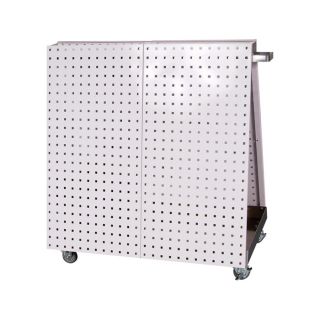 Triton Products Mobile Tool Cart with LocBoard Pegboard, Model LBC 18H