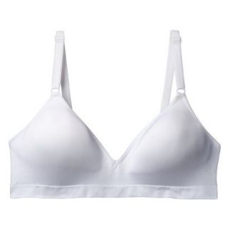 Hanes Womens Comfy Support Foam Wirefree Bra G281   White S
