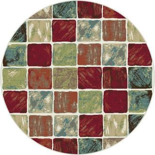 Decora Multi Transitional Area Rug (710 Round)