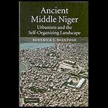 Ancient Middle Niger Urbanism and the Self Organizing Landscape
