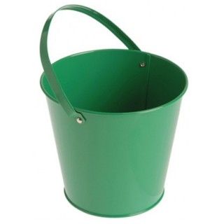Metal Bucket   Green