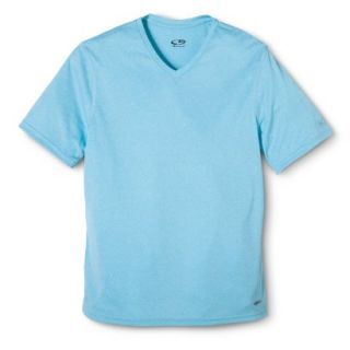 C9 by Champion Mens Advanced Duo Dry Endurance V  Neck Tee   Blue S