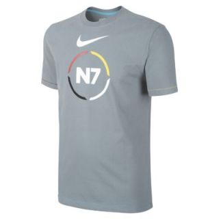 Nike N7 Logo Mens T Shirt   Cool Grey