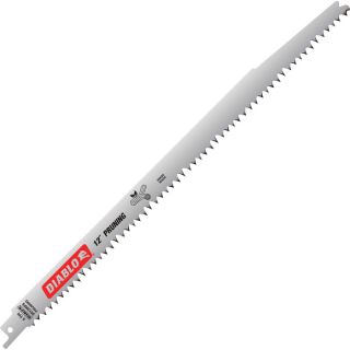 Diablo Pruning Reciprocating Saw Blade   5 Pack, 12 Inch L, 5 TPI, Model