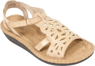 Womens Cliffs by White Mountain Chambray   Stone Burnished Smooth Sandals