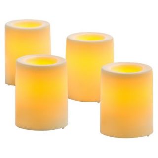 Threshold 4 Pack Bisque Wax Dipped Votives