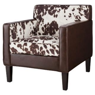 Skyline Armchair Upholstered Chair Cooper Upholstered Armchair   Cowhide with