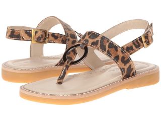 Elephantito Carmel Thong Sandal Girls Shoes (Animal Print)