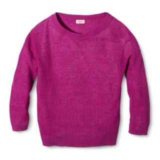 Mossimo Supply Co. Juniors Pullover Sweater   Fandango Pink M(7 9)