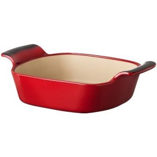 NaturalStone Handcraft 10 Cup Cake Pan   Red