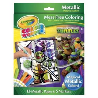 Crayola Color Wonder Metallic Box Teenage Mutant Ninja Turtles