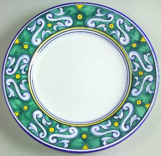 Vietri (Italy) Umbria Dinner Plate, Fine China Dinnerware   Majolica Style,Vario