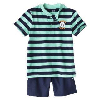 Just One YouMade by Carters Toddler Boys 2 Piece Set   Turquoise/Blue 4T