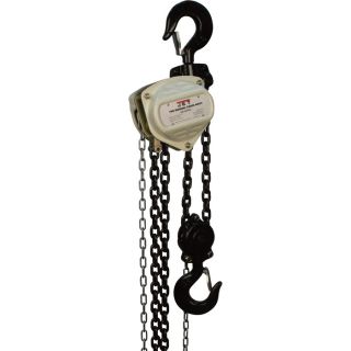 JET Chain Hoist   5 Ton Lift Capacity, 20 Ft. Lift, Model S90 500 20