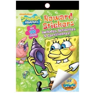 Spongebob Reward Sticker Activity Book