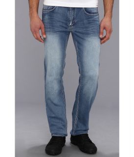 Buffalo David Bitton Fred X Slim Straight Caliciet Denim in Naturally Sanded Mens Jeans (Blue)