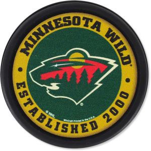 Minnesota Wild Wincraft Flat Team Puck