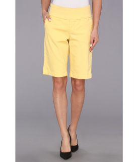 Jag Jeans Pull On Louie Classic Bermuda Womens Shorts (Yellow)