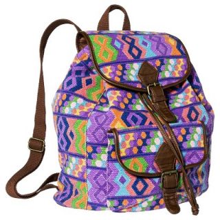 Mossimo Supply Co. Geometric Print Backpack Handbag   Multicolored