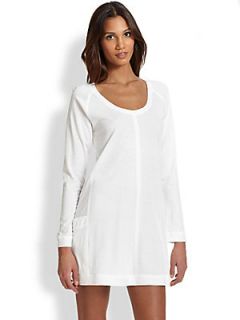 Donna Karan Sleepshirt   White