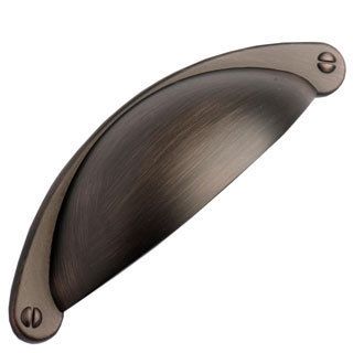 Southern Hills 4 Oil Rubbed Bronze Cup Pull Cabinet Handle (pack Of 10)