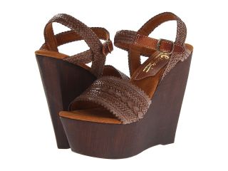Sbicca La Palma Womens Wedge Shoes (Brown)