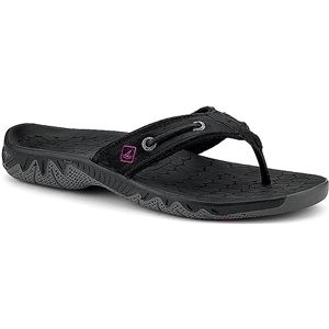 Sperry Top Sider Mens SON R Pulse Thong Black Sandals, Size 7 M   0219360