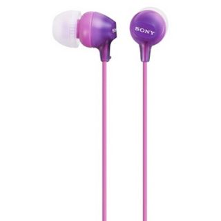 Sony Fashionable In Ear Headphones   Violet (MDREX15LP/VIO)