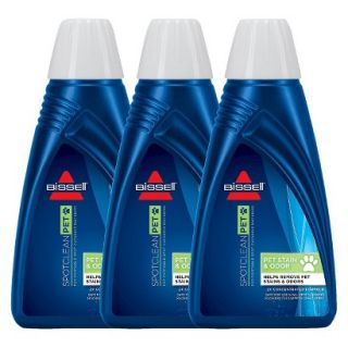 BISSELL 2X Pet Stain & Odor Formula   3 Pack (16oz each)