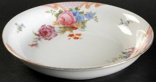 Epiag Bridal Rose (White Background) Coupe Soup Bowl, Fine China Dinnerware   Pi