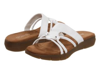 Aerosoles Wip Away Womens Slide Shoes (White)