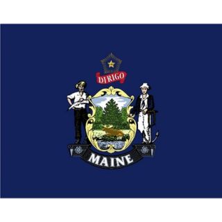 Maine State Flag   3 x 5